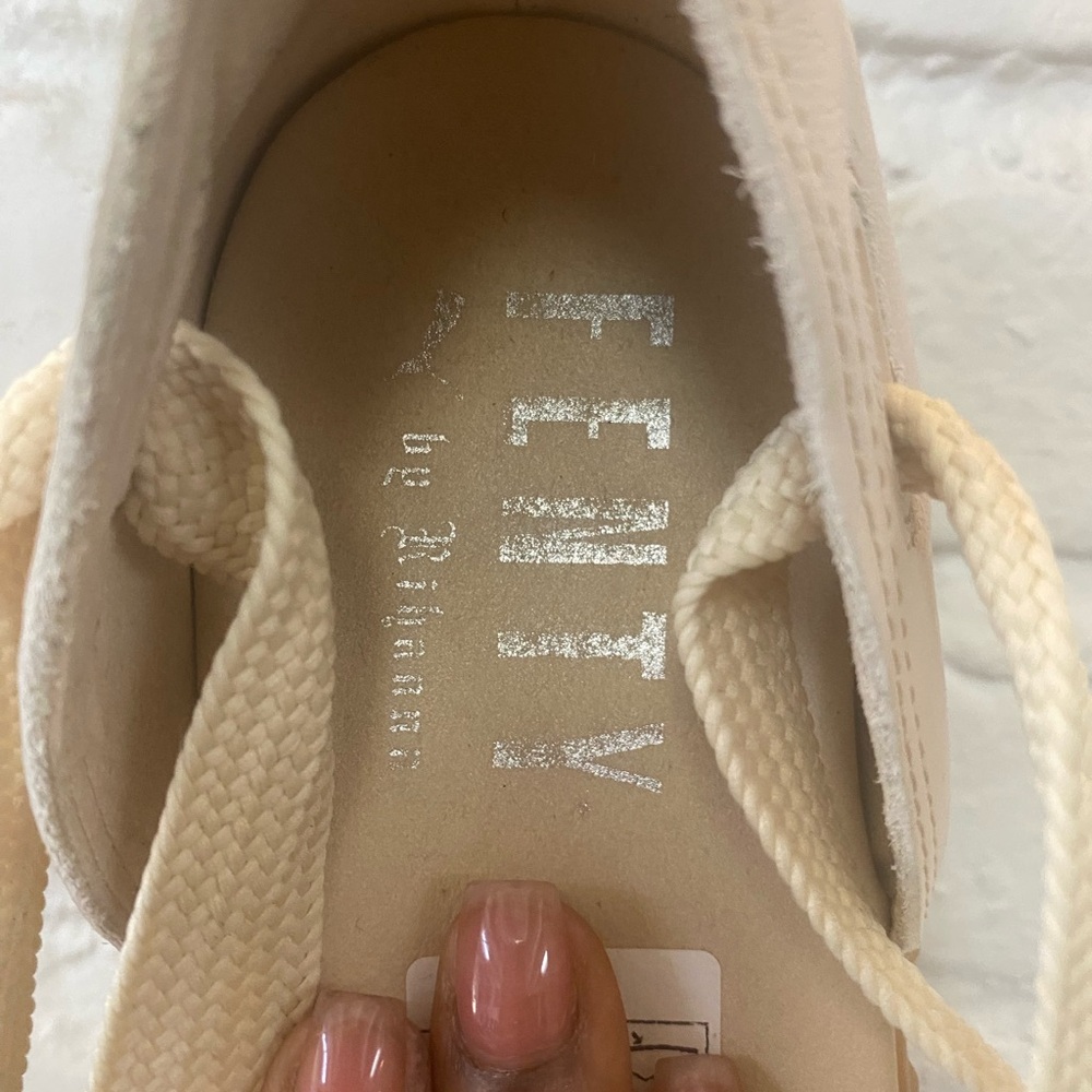 Fenty Beauty Cream Sneakers